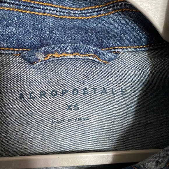 Grateful Dead Patch Aeropostale Jean Jacket size xs - Picture 4 of 4